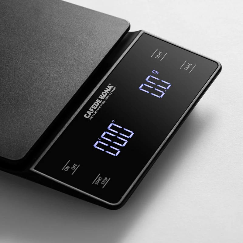 Portable 3kg/0.1g Drip Coffee Scale