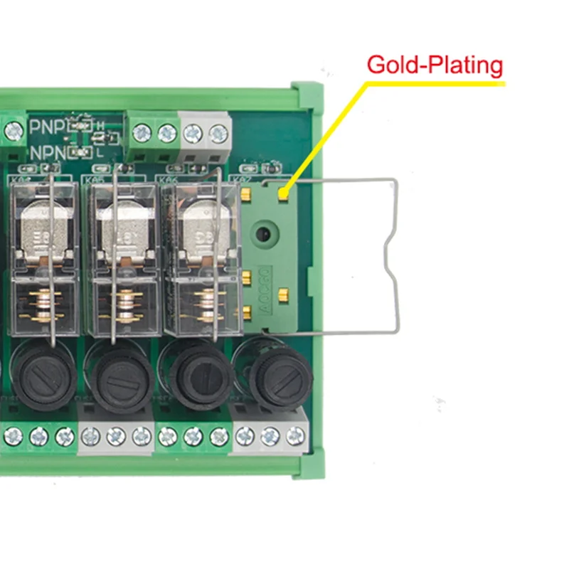 8 канальный 1 SPDT DIN рейку OMRON G2R 12V DC/AC с предохранителем интерфейс релейный
