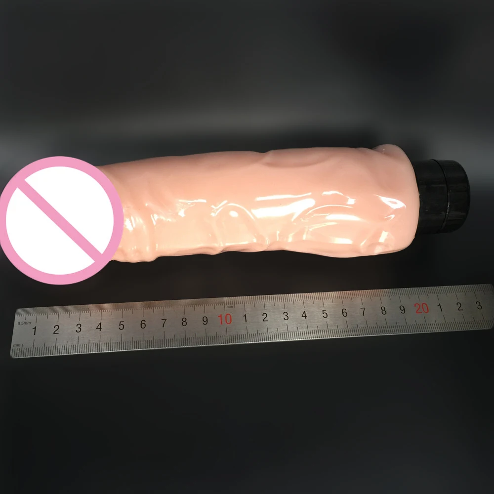 Sex Toys 9.17" Big Thick Soft Dildos Vibrator
