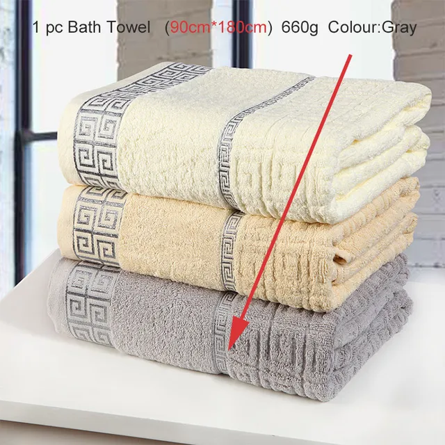 Unihome 50OFF Bath towel 90cm*180cm & 70cm*140cm High quality towel 100