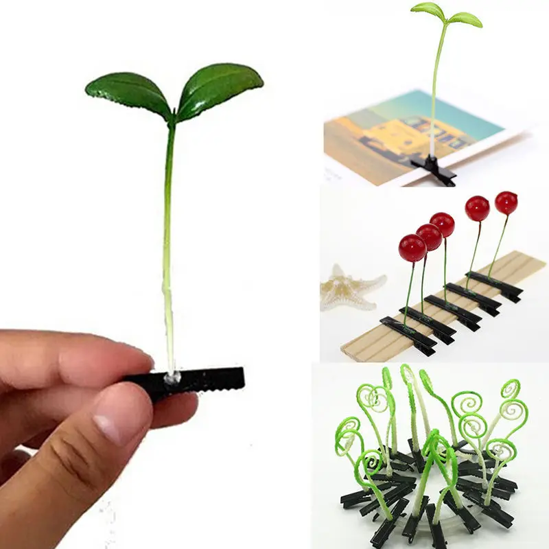 Grass Clips Popular Headwear Clasp Antenna Hairpins 4*6cm Hair Pin Bean Sprout Headwear