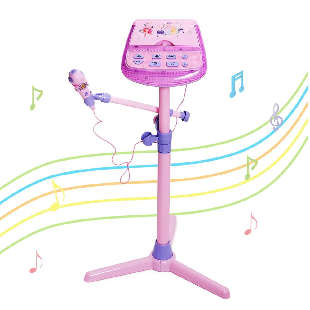  Kids Microphone Portable Microphone Bag Shape for Kids with Speaker Compatible with PC/iPad/iPhone/