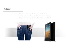 Smart tablet projector, mini home theater projector, with android system support install APP