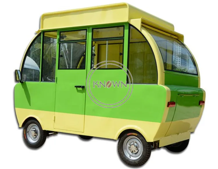 

Cute style coffee food truck mobile food kiosk food cart trailer food vending cart