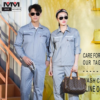 

Workshop Uniform Work Safety Clothing Summer Jardineira Reflective Safety Set Coveralls Wearable Mens Auto Repair Gardner