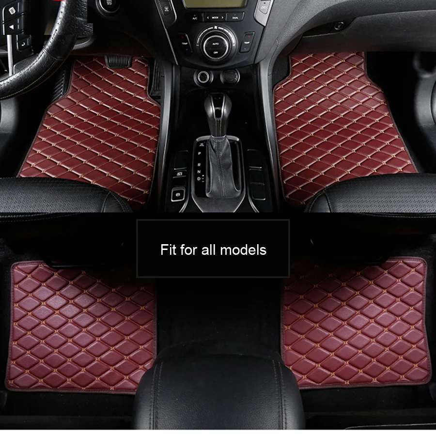 Напольный коврик для fiat 500x freeont palio 500l albea panda автомобильные аксессуары