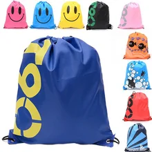 1pc Waterproof font b Drawstring b font Backpack Outdoor Travel Organizer Housekeeping Pouch Storage font b