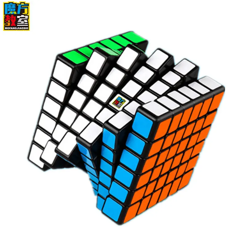 Кубик рубика Новое поступление MoYu Cubing классе 6 Слои MF6 6x6x6 Cube Черный/Stickerless MF головоломка куб игрушки для детей Magic Cube