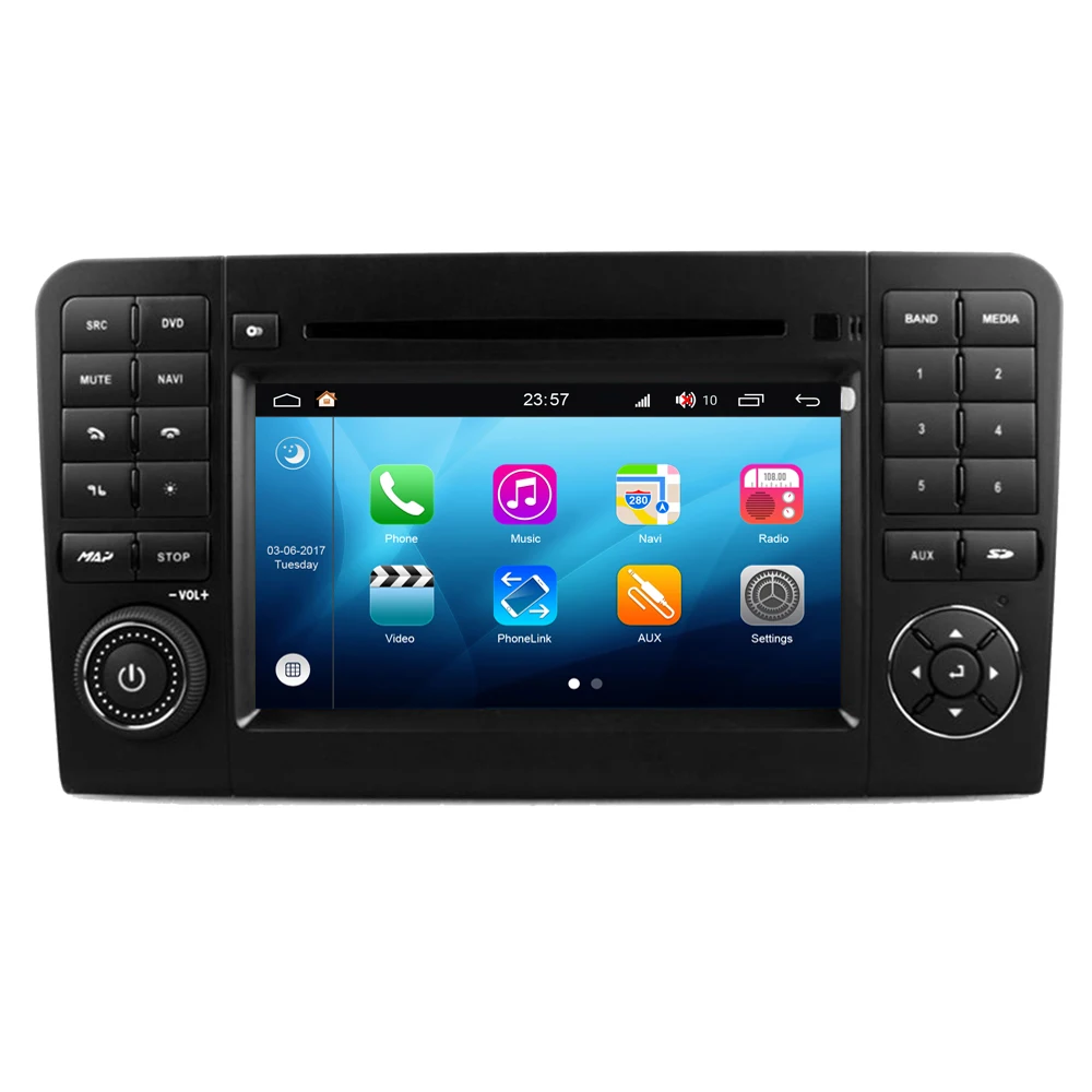 

RoverOne Android 8.0 Car Navigation System Multimedia Player For Mercedes Benz W164 ML300 ML320 ML350 ML430 ML450 ML500 ML550
