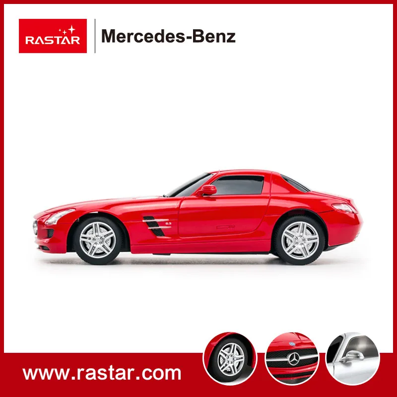 Rastar лицензированный-Mercedes-Benz SLS AMG 1:24 детские игрушки с дистанционным управлением мини-автомобиль 40100