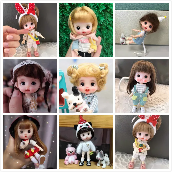 

OB11 Handmade doll customization dolls Mini Doll cute doll( Selling 18 models)