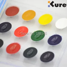 Оригинальный однотонный Карманный Набор KURETAKE для акварели 12