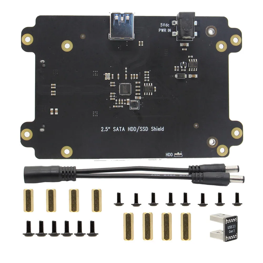  NVIDIA Jetson Nano 25 zoll SATA SSD/HDD Lagerung Expansion Board t300 V1.0 Schild mit USB 3.1 Jumpe