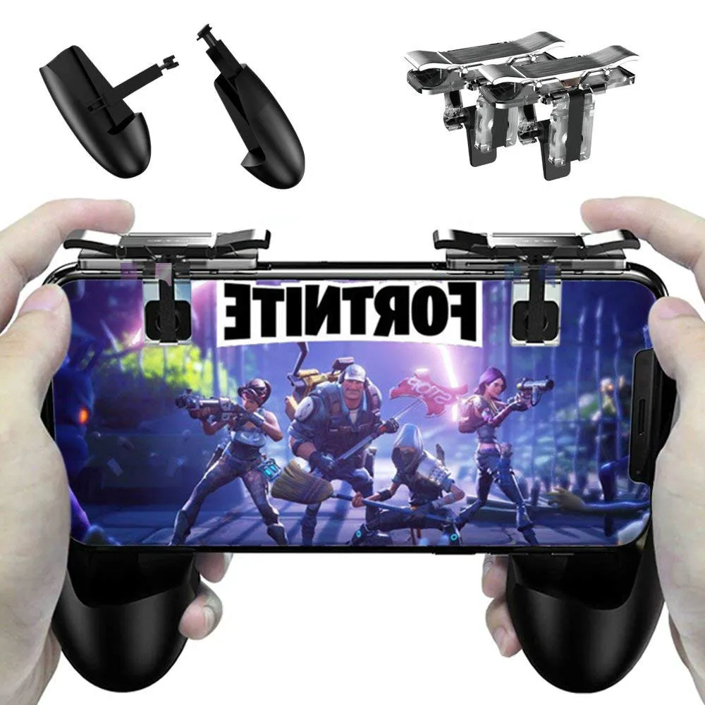

Mobile Phone Game Fire button smart phone game button L1R1 target button joystick shooter for iPhone Samsung Sony PUBG STG FPS