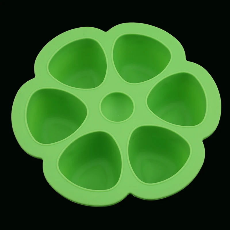 Baby food container silicone baby flower plaid fruit breast milk storage box does not contain BPA baby food supplement tray