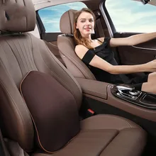 Удобные подушки для сиденья из пены с эффектом памяти Авто дышащие мягкие подушки для поясницы Подушка для спины для боли в спине