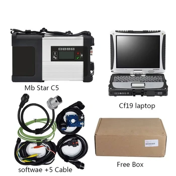 

Full Chip MB STAR C5 with New 06/2020 SSD/HDD Software Vediam0& DTS and CF19 Diagnostic Laptop MB SD Connect C5 Ready To Use Hot
