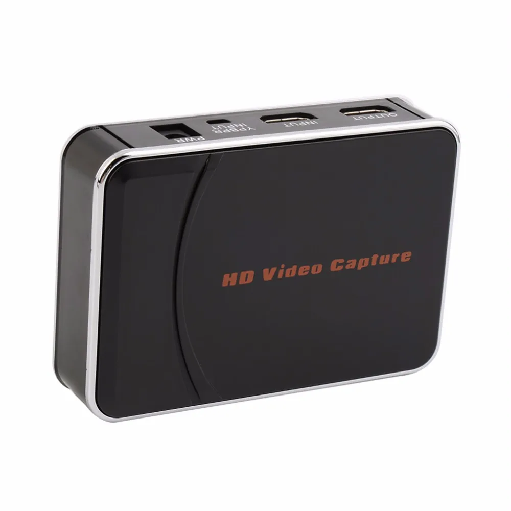 

HD Video Game Capture Box HDMI YPbPr Recorder One-clink Record Into USB Flash For XBOX 360/One PS3 For WII U 1080P Rec