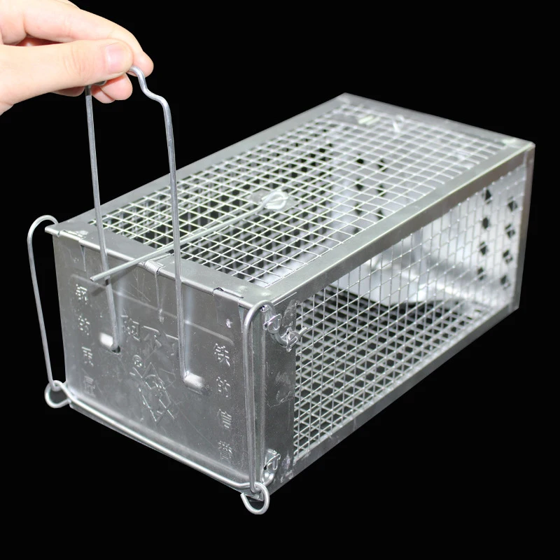 

Quality Reusable Catching Mice Mouse Traps Bait Snap Spring Rodent Catcher Mice mousetrap Hunt Rat Cage Single Mice Rodent Cage