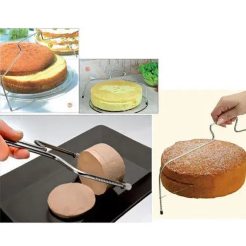 Резак-струна нож для разрезания торта для резки хлеба нивелир разделительное устройство для украшения форма для нарезки Кухня наборы для десерта