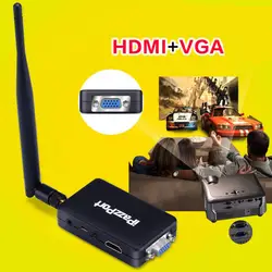 Беспроводной Экран толчок сокровище VGA HDMI Двойной Интерфейс HD ПРОГРАММАТОРЫ Airplay Miracast 2,4 г + 5 г Беспроводной