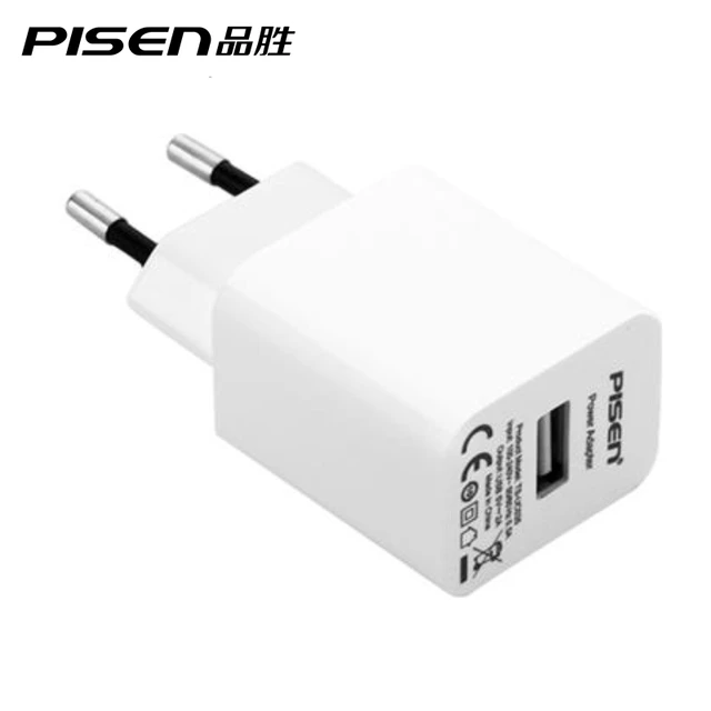 Новый PISEN 5 V 2A USB ЕС Вилка ВЕЛИКОБРИТАНИИ Зарядное устройство Удобно Mini Phone Power Wall Адаптер Белый Для iphone 6 S Samsung Xiaomi