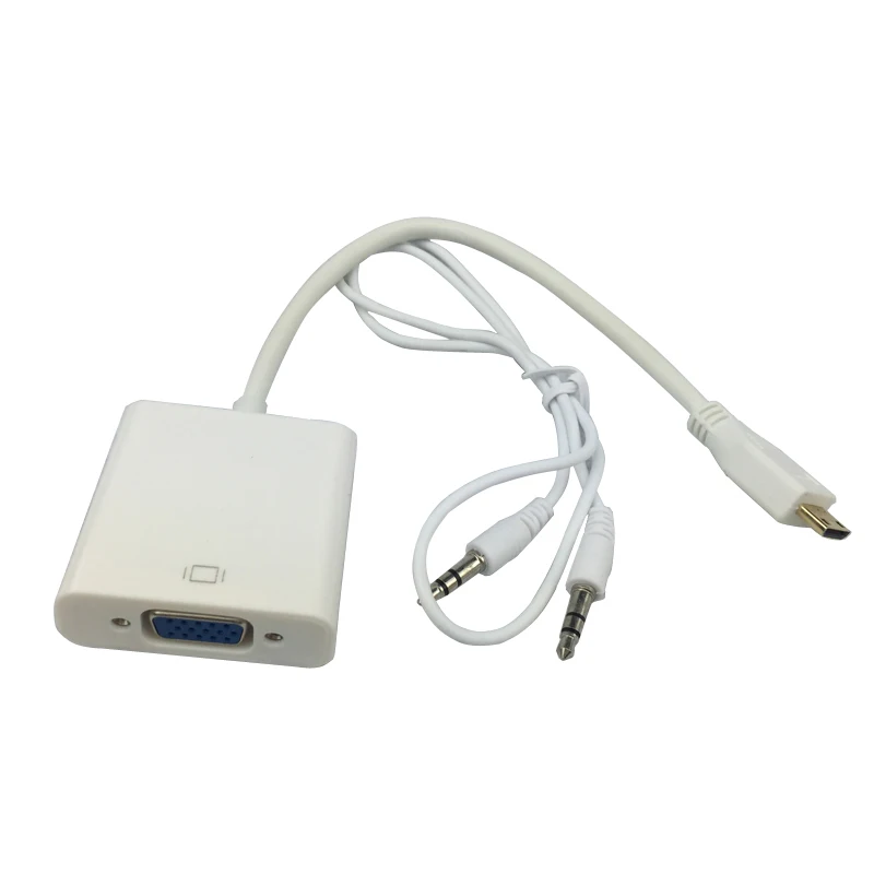 

Mini HDMI to HDMI Adapter Converter with Audio Cable support 1080P for Raspberry Pi Zero W / Zero 1.3 to HDTV PC Laptop