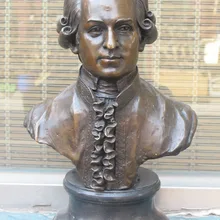 Xd 001689 1" музыка вундеркиндом Бронзовый ИСКУССТВО Вольфганг Амадей Моцарт Немецкий музыкант статуя