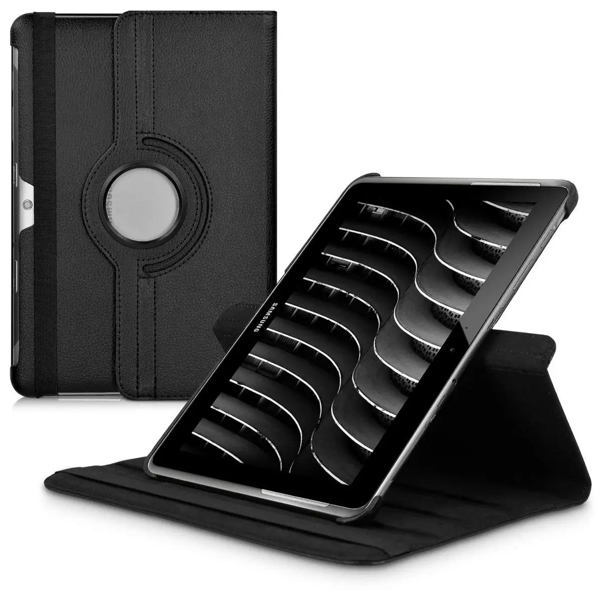 Вращающийся чехол-подставка для samsung Tab 2 10,1 GT P5100 P5110 P5113 Tablet 360 градусов PU кожаный чехол флип-книжка магнит бодрствующий сон