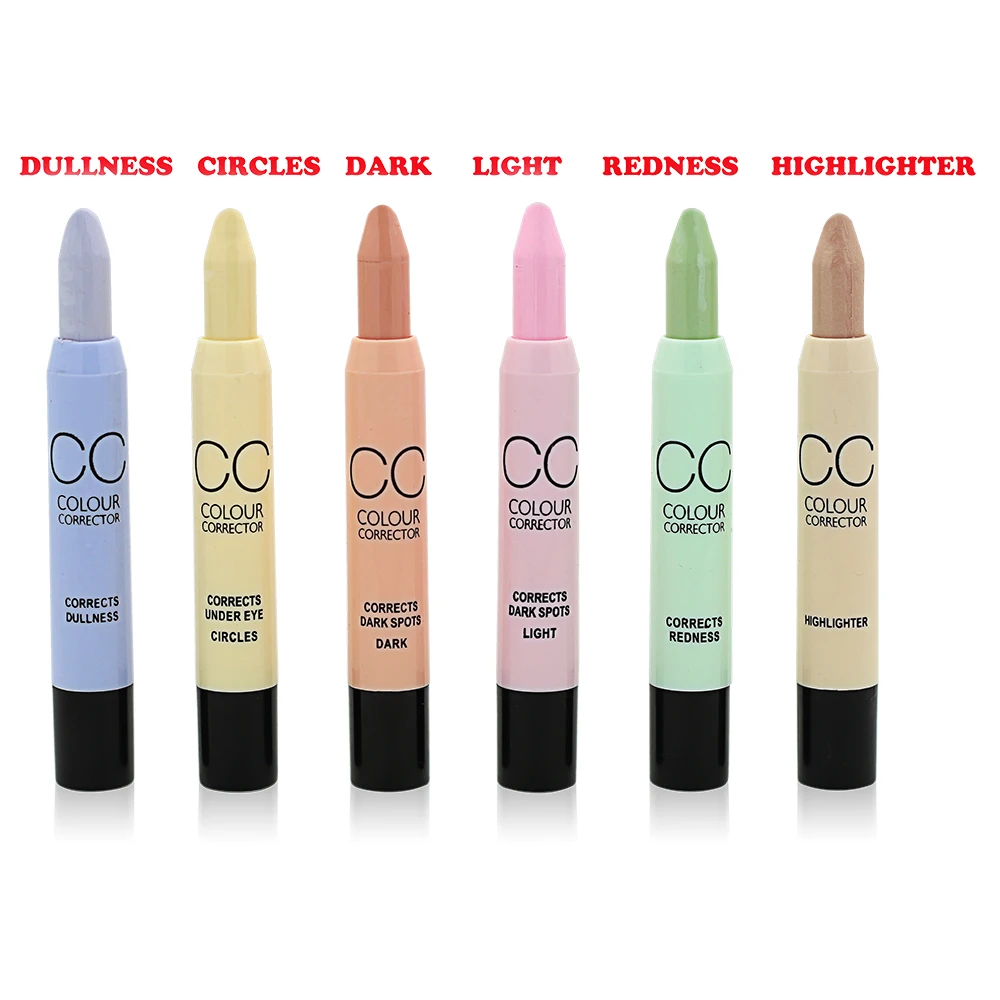 New Brand Face Makeup Cc Color Corrector Blemish Concealer Cream