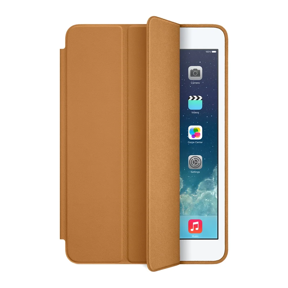 Умный чехол для Apple Ipad Mini 1 Mini 2 Mini 3 - Цвет: Lightbrown