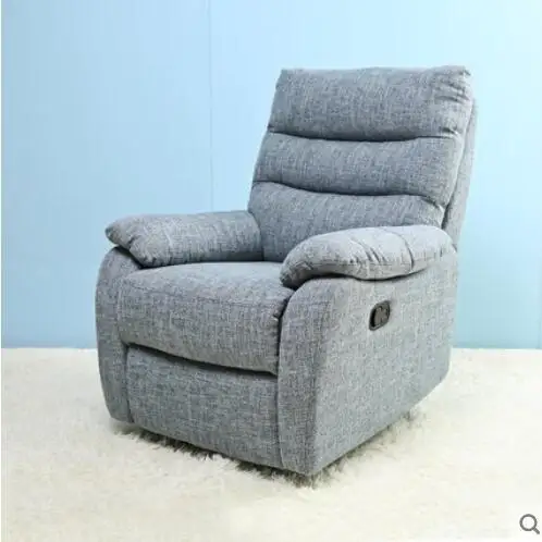 Луи моды Гостиная диваны лень один человек может лежать в Спальня изысканный стул ткань первый класс - Цвет: G1