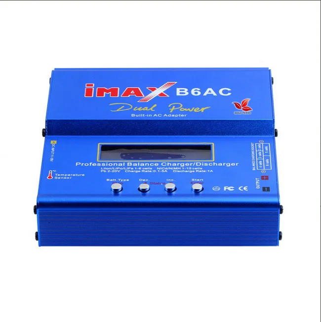 IMAX B6 AC 80 Вт B6AC Lipo NiMH 3 S/4S/5S RC батарея баланс зарядное устройство+ ЕС США AU Великобритания Разъем питания провода