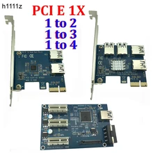 PCI E 1 до 3/4/2 PCI Express 1x Слоты Riser Card Mini-ITX к внешним 3 слот pci-e адаптер PCIe Порты и разъёмы Multiplier карты ver005