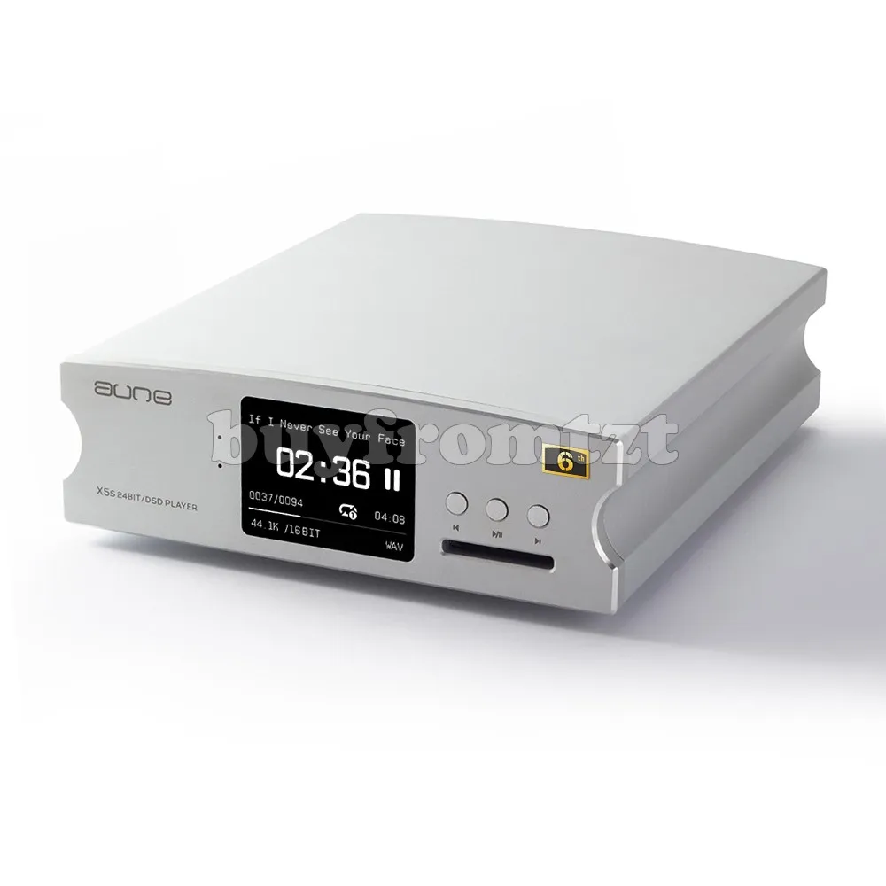 

Multifunctional Digital DSD Music Player DAC Aune X5S 6th Anniversary Edition