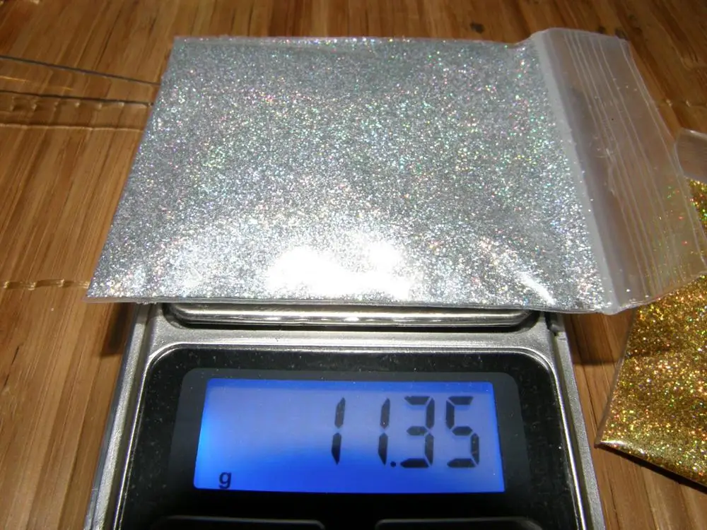 0.2mm 17Colors Laser Holographic Glitter DIY Manicure Diamond Glitter For Nail Gel Polish Or Nail Craft Art Decoration 10g