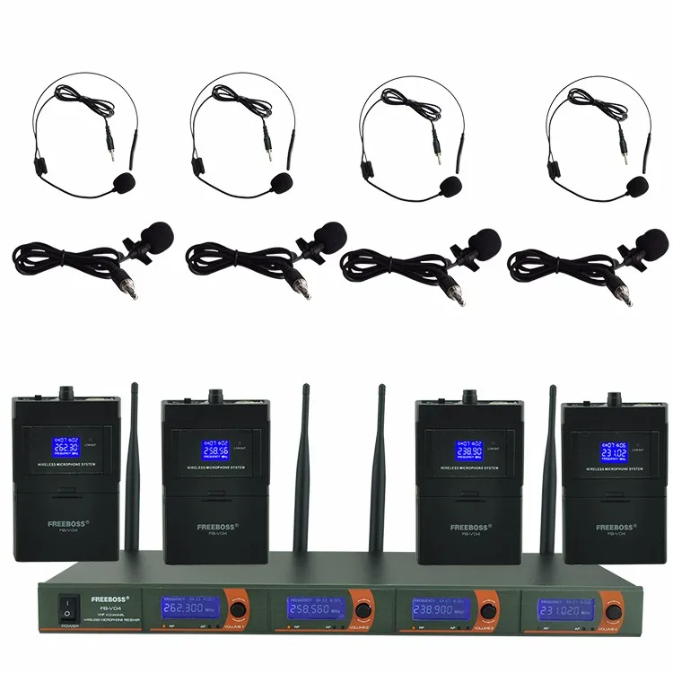FB-V04  13 Wireless Microphones