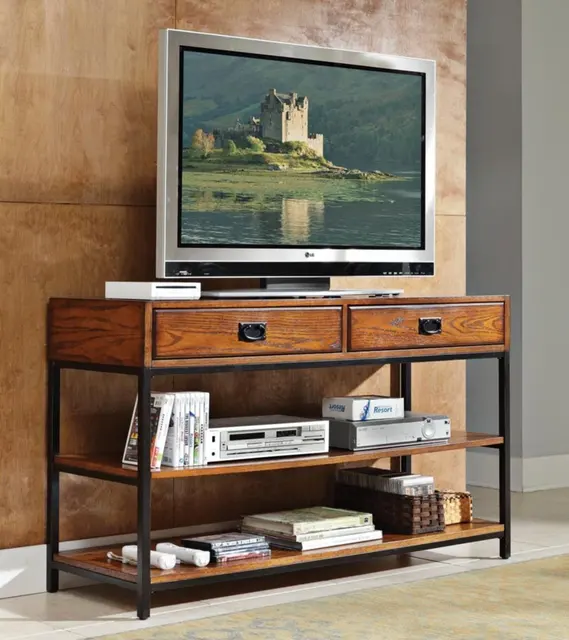 American Retro Tv Cabinets Tables Wrought Iron Wood Computer American Retro Tv Cabinets Tables Wrought Iron Wood Computer Desk Shelf Storage Racks Landing