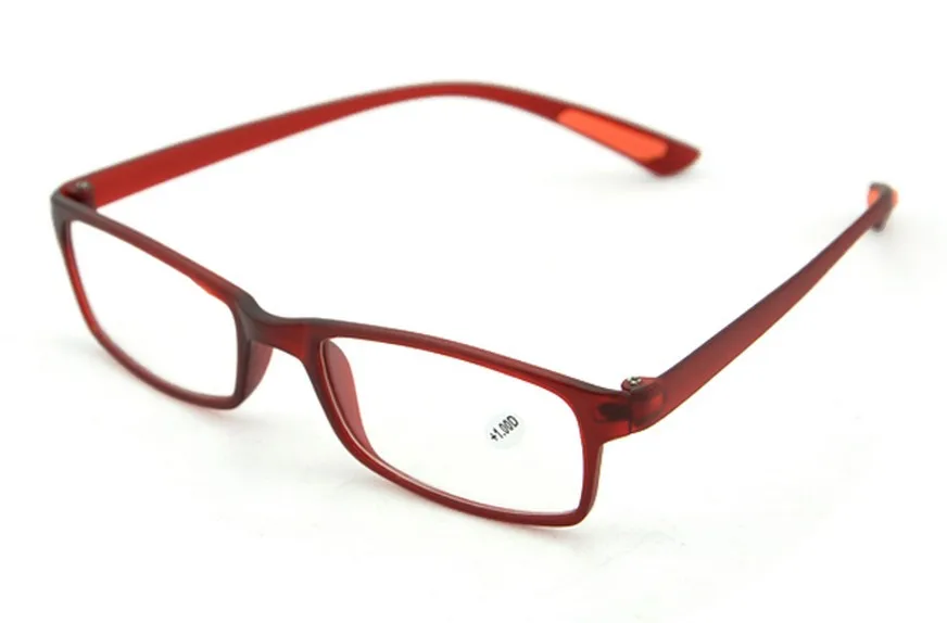 TR90 гибкое стекло для чтения es для мужчин и женщин, легкое Полноразмерное Ретро модное стекло для чтения+ 100+ 150+ 200+ 250+ 300+ 350+ 4 - Цвет оправы: Red