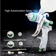 Пистолет-распылитель GEYE HVLP гравитационный подача 1,4 мм 1,7 мм 2,0 мм автоматический распылитель краски для лица автомобиля