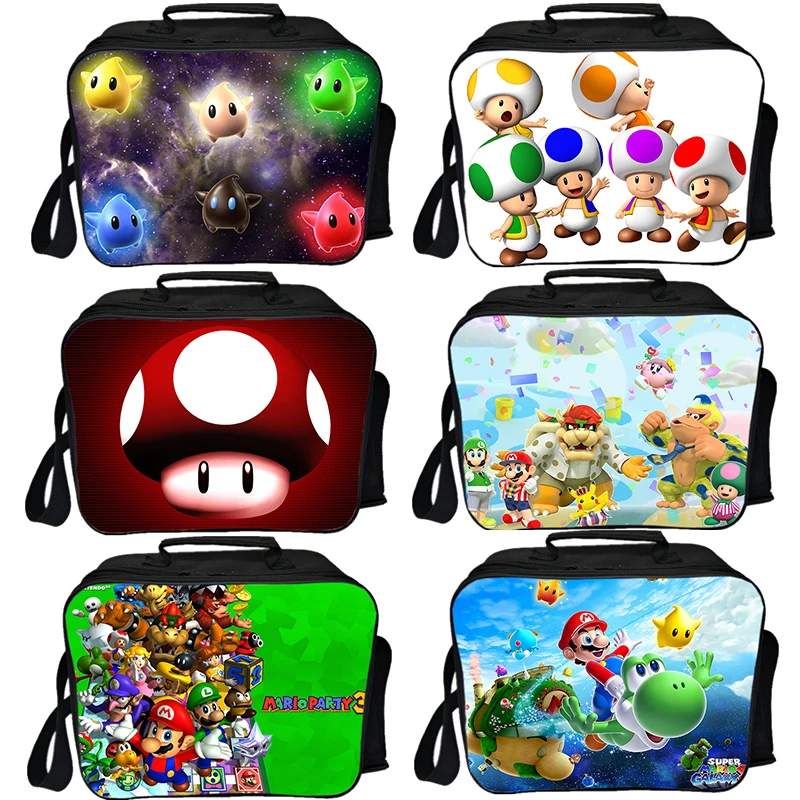super mario lunch bag