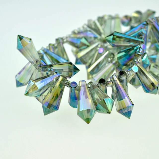 10pcs Lot Crystal Tear Drop Beads Pendant 20x8mm 10pcs Lot Crystal Tear Drop Beads Pendant 20x8mm Colorful Faceted Diy Bead Curtains Chandelier Light Jewelry Necklace Making