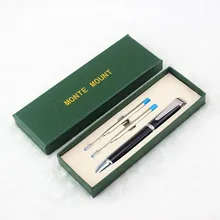 Металлическая шариковая ручка Роскошные шариковые ручки 0,7 мм синий черный Заправка для бизнеса для письма для офиса школьные принадлежности подарок запонки