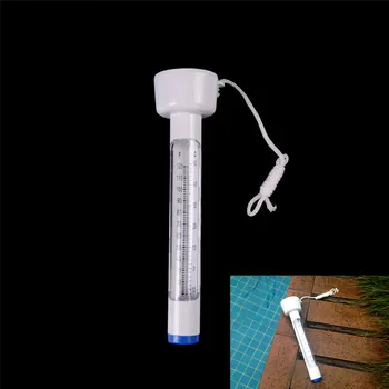 

Floating Swimming Pool Thermometer Spa Hot Tub Bath Thermometer With String