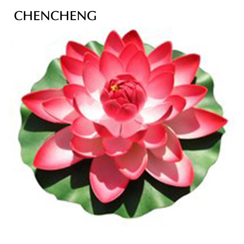 CHENCHENG 1 шт. искусственная лилия лотоса плавающий цветок аквариум растительное
