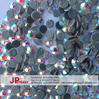 

ss 30 hot fix loose rhinestone crystal ab color for head bag 288pcs each pack; free shipping sparkling crystal hot fix