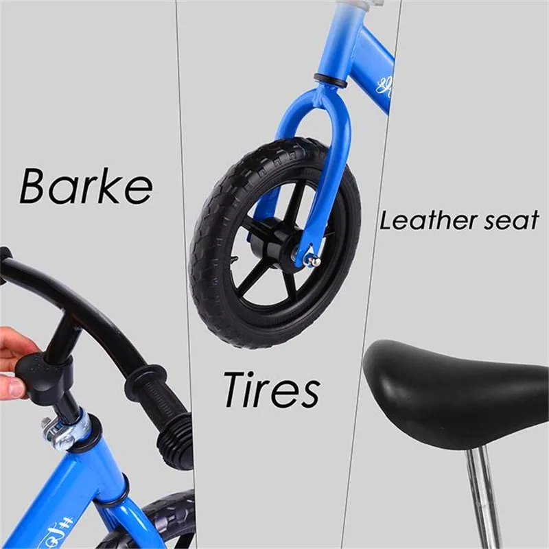 Discount Toddler Baby bicicleta Balance Bikes Bicycle Child Balance Bike Kit Children Walker No Foot Pedal bisiklet girls boys Scooter 1