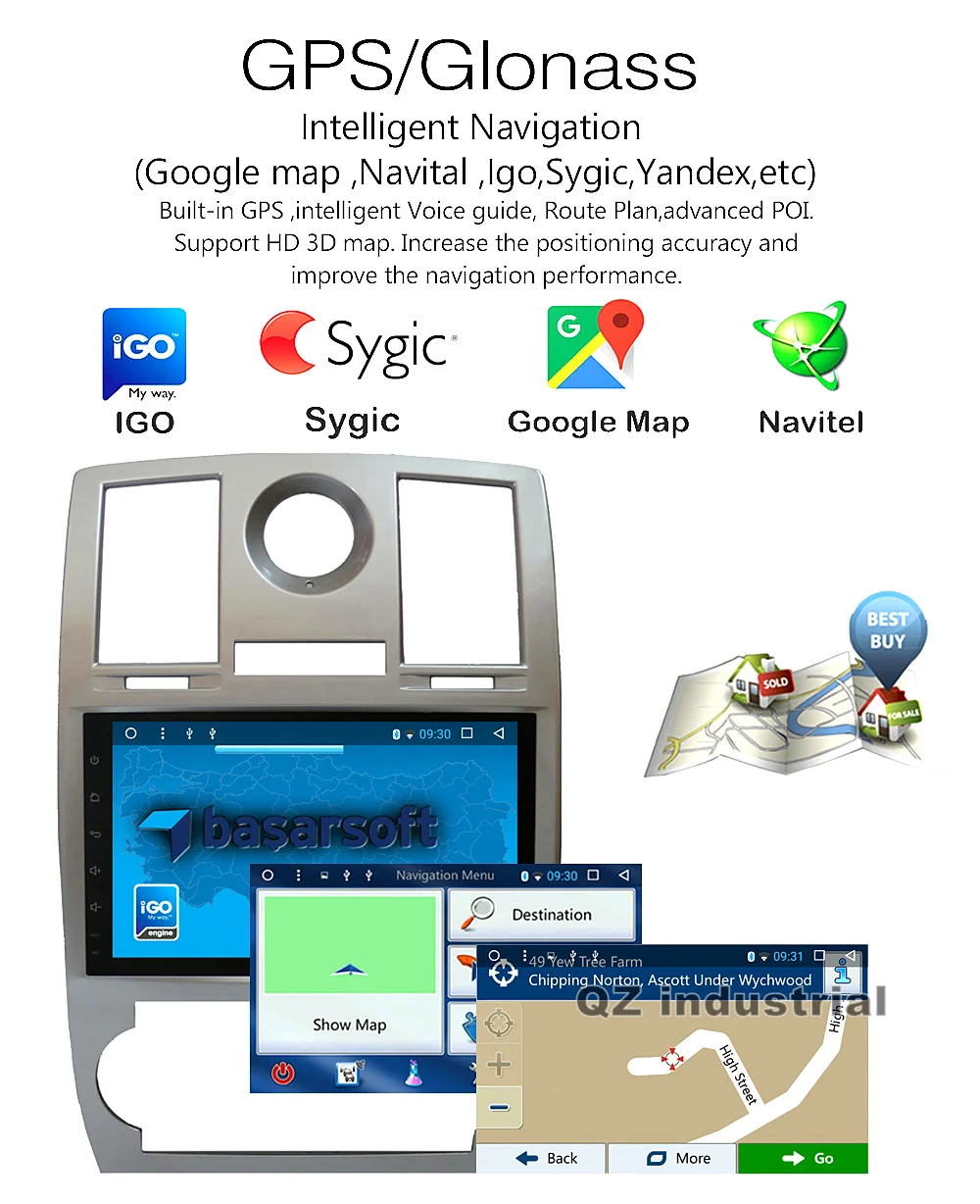 Sale QZ industrial 9" HD 8core Android 8.1 T8 for Chrysler 300C 2000-2014 Car DVD Player with GPS 3G 4G WIFI BT RDS Navigation Radio 11 Sale QZ industrial 9" HD 8core Android 8.1 T8 for Chrysler 300C 2000-2014 Car DVD Player with GPS 3G 4G WIFI BT RDS Navigation Radio 11