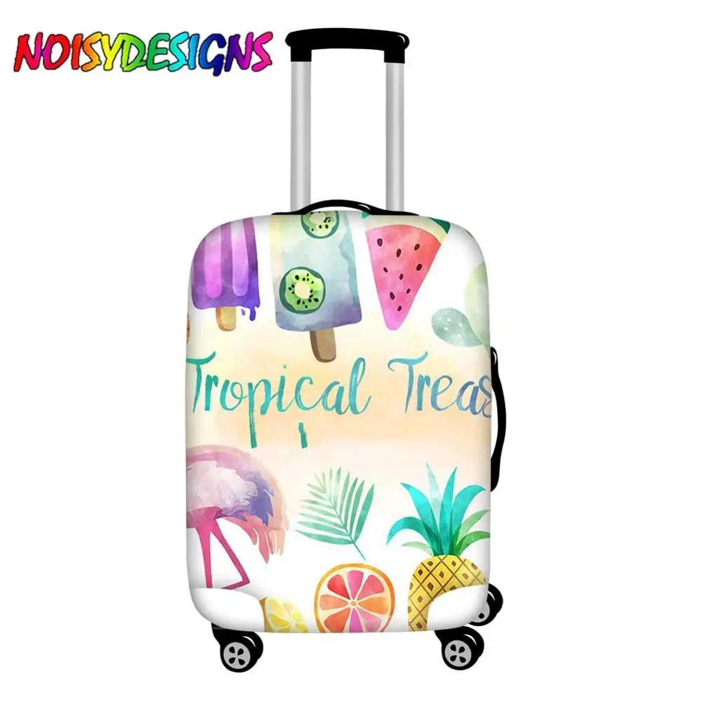 NOISYDESIGNS Cute Luggage Cover Suitcase Hello Summer Designs Suitcase Protective Covers Pineapple Ice cream Trolley Case Cover NOISYDESIGNS Cute Luggage Cover Suitcase Hello Summer Designs Suitcase Protective Covers Pineapple Ice cream Trolley Case Cover