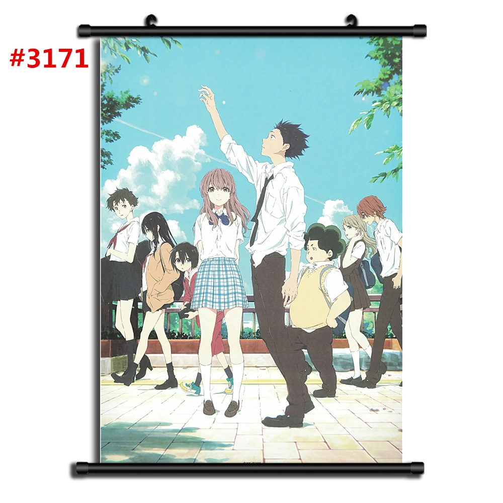 Koe no Katachi A silent voice Аниме Манга настенный плакат свиток - Цвет: 3171